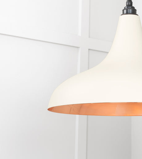 From The Anvil - Smooth Copper Frankley Pendant in Teasel | Sku. 49720STE | Trade Door Handles.
