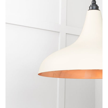 From The Anvil - Smooth Copper Frankley Pendant in Teasel | Sku. 49720STE | Trade Door Handles.