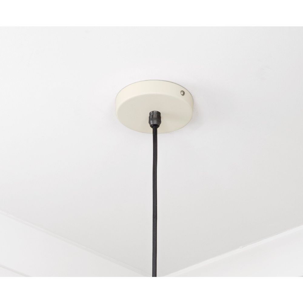 From The Anvil - Smooth Copper Frankley Pendant in Teasel | Sku. 49720STE | Trade Door Handles.