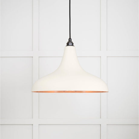 From The Anvil - Smooth Copper Frankley Pendant in Teasel | Sku. 49720STE | Trade Door Handles.