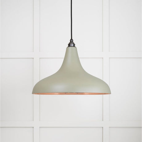From The Anvil - Smooth Copper Frankley Pendant in Tump | Sku. 49720STU | Trade Door Handles.