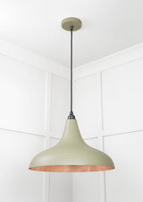 From The Anvil - Smooth Copper Frankley Pendant in Tump | Sku. 49720STU | Trade Door Handles.