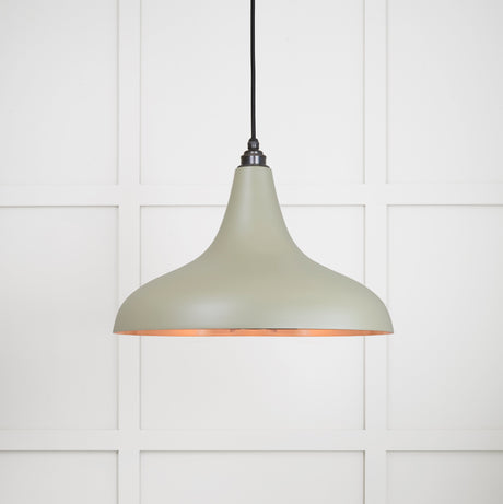 From The Anvil - Smooth Copper Frankley Pendant in Tump | Sku. 49720STU | Trade Door Handles.