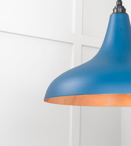 From The Anvil - Smooth Copper Frankley Pendant in Upstream | Sku. 49720SU | Trade Door Handles.
