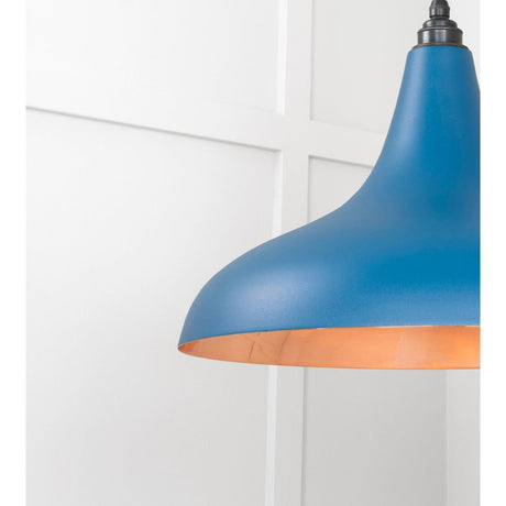 From The Anvil - Smooth Copper Frankley Pendant in Upstream | Sku. 49720SU | Trade Door Handles.