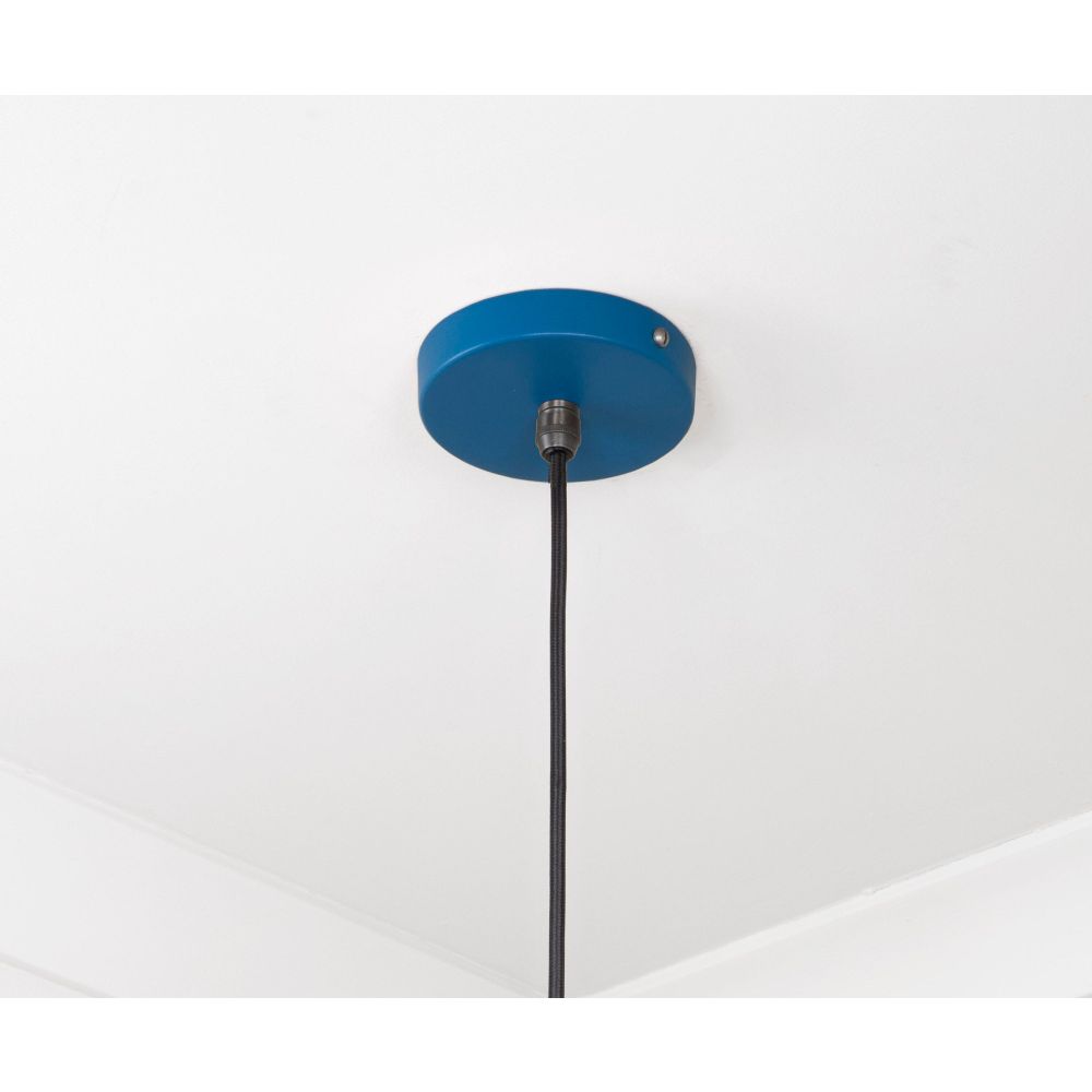From The Anvil - Smooth Copper Frankley Pendant in Upstream | Sku. 49720SU | Trade Door Handles.