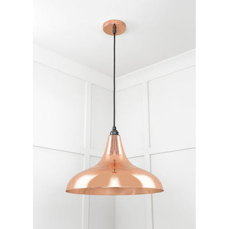 From The Anvil - Smooth Copper Frankley Pendant | Sku. 49720 | Trade Door Handles.