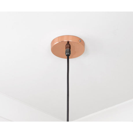 From The Anvil - Smooth Copper Frankley Pendant | Sku. 49720 | Trade Door Handles.