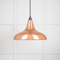 From The Anvil - Smooth Copper Frankley Pendant | Sku. 49720 | Trade Door Handles.