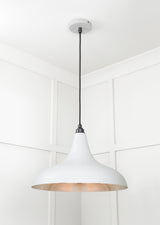 From The Anvil - Smooth Nickel Frankley Pendant in Birch | Sku. 49721SBI | Trade Door Handles.