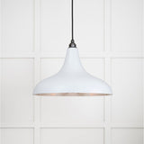 From The Anvil - Smooth Nickel Frankley Pendant in Birch | Sku. 49721SBI | Trade Door Handles.