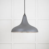 From The Anvil - Smooth Nickel Frankley Pendant in Bluff | Sku. 49721SBL | Trade Door Handles.