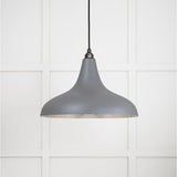 From The Anvil - Smooth Nickel Frankley Pendant in Bluff | Sku. 49721SBL | Trade Door Handles.