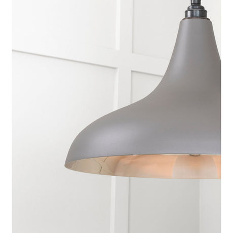 From The Anvil - Smooth Nickel Frankley Pendant in Bluff | Sku. 49721SBL | Trade Door Handles.
