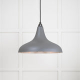 From The Anvil - Smooth Nickel Frankley Pendant in Bluff | Sku. 49721SBL | Trade Door Handles.