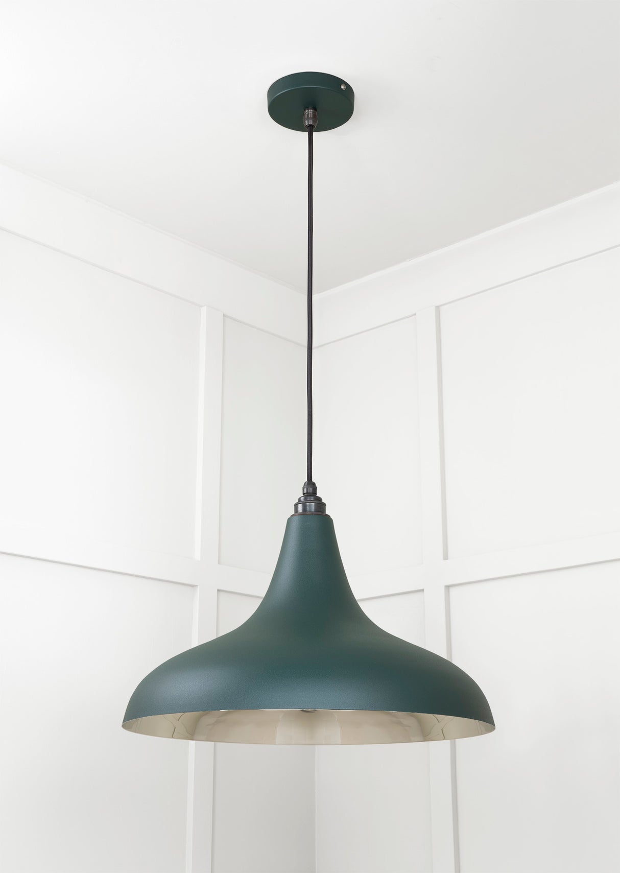 From The Anvil - Smooth Nickel Frankley Pendant in Dingle | Sku. 49721SDI | Trade Door Handles.