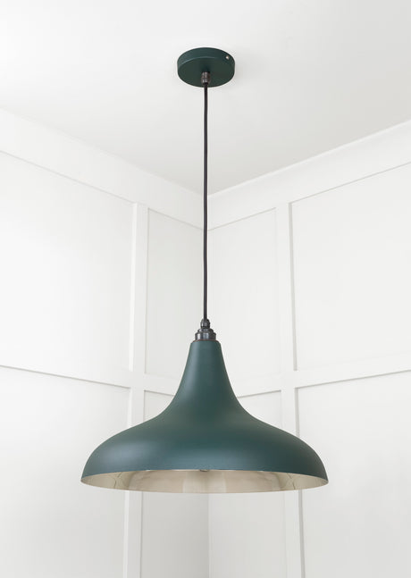 From The Anvil - Smooth Nickel Frankley Pendant in Dingle | Sku. 49721SDI | Trade Door Handles.