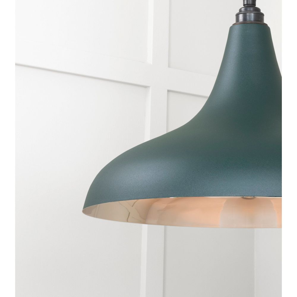 From The Anvil - Smooth Nickel Frankley Pendant in Dingle | Sku. 49721SDI | Trade Door Handles.