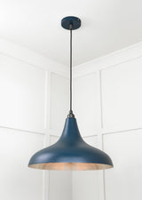 From The Anvil - Smooth Nickel Frankley Pendant in Dusk | Sku. 49721SDU | Trade Door Handles.