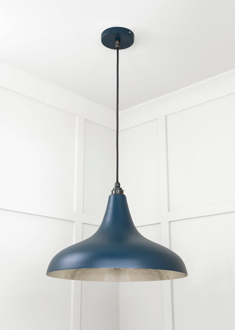 From The Anvil - Smooth Nickel Frankley Pendant in Dusk | Sku. 49721SDU | Trade Door Handles.
