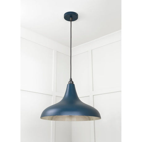 From The Anvil - Smooth Nickel Frankley Pendant in Dusk | Sku. 49721SDU | Trade Door Handles.