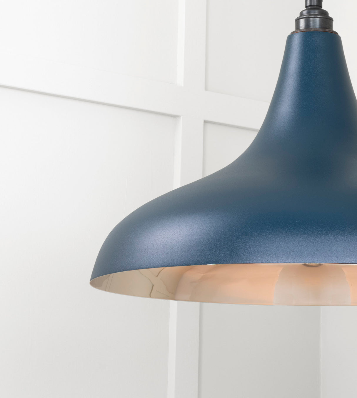 From The Anvil - Smooth Nickel Frankley Pendant in Dusk | Sku. 49721SDU | Trade Door Handles.