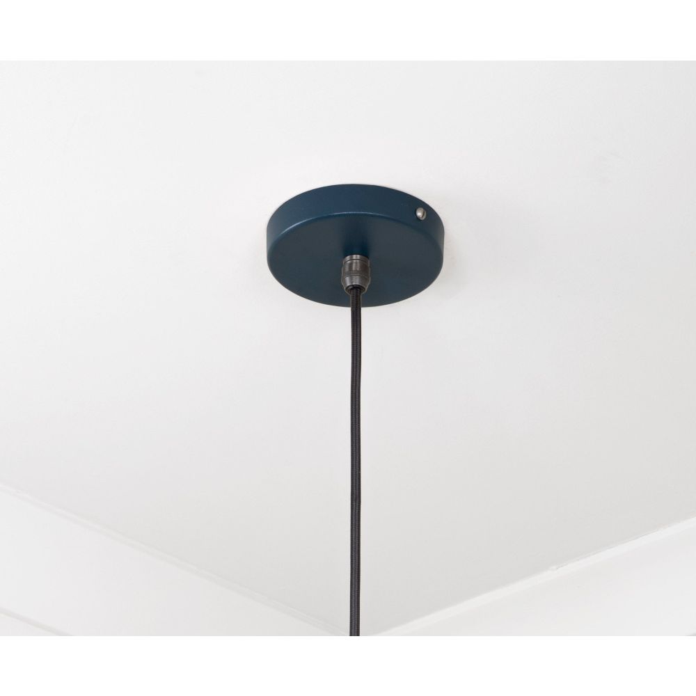 From The Anvil - Smooth Nickel Frankley Pendant in Dusk | Sku. 49721SDU | Trade Door Handles.