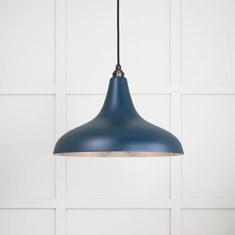 From The Anvil - Smooth Nickel Frankley Pendant in Dusk | Sku. 49721SDU | Trade Door Handles.