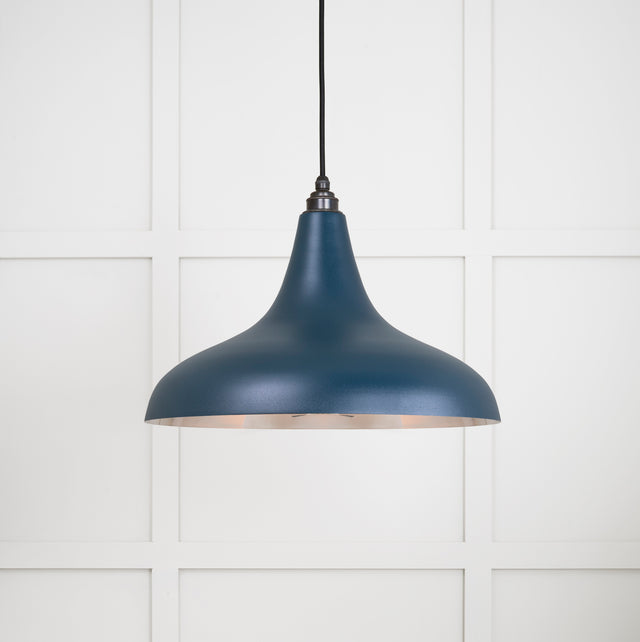 From The Anvil - Smooth Nickel Frankley Pendant in Dusk | Sku. 49721SDU | Trade Door Handles.