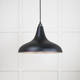 From The Anvil - Smooth Nickel Frankley Pendant in Elan Black | Sku. 49721SEB | Trade Door Handles.