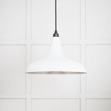 From The Anvil - Smooth Nickel Frankley Pendant in Flock | Sku. 49721SF | Trade Door Handles.