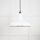 From The Anvil - Smooth Nickel Frankley Pendant in Flock | Sku. 49721SF | Trade Door Handles.