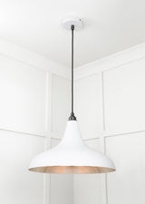 From The Anvil - Smooth Nickel Frankley Pendant in Flock | Sku. 49721SF | Trade Door Handles.