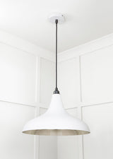 From The Anvil - Smooth Nickel Frankley Pendant in Flock | Sku. 49721SF | Trade Door Handles.
