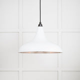 From The Anvil - Smooth Nickel Frankley Pendant in Flock | Sku. 49721SF | Trade Door Handles.