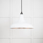 From The Anvil - Smooth Nickel Frankley Pendant in Flock | Sku. 49721SF | Trade Door Handles.