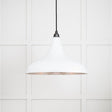 From The Anvil - Smooth Nickel Frankley Pendant in Flock | Sku. 49721SF | Trade Door Handles.