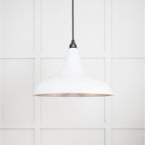 From The Anvil - Smooth Nickel Frankley Pendant in Flock | Sku. 49721SF | Trade Door Handles.