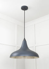 From The Anvil - Smooth Nickel Frankley Pendant in Slate | Sku. 49721SSL | Trade Door Handles.