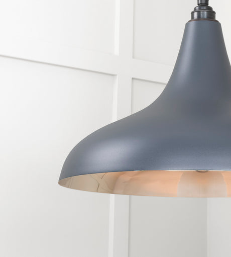 From The Anvil - Smooth Nickel Frankley Pendant in Slate | Sku. 49721SSL | Trade Door Handles.