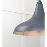 From The Anvil - Smooth Nickel Frankley Pendant in Slate | Sku. 49721SSL | Trade Door Handles.