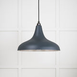 From The Anvil - Smooth Nickel Frankley Pendant in Soot | Sku. 49721SSO | Trade Door Handles.