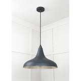 From The Anvil - Smooth Nickel Frankley Pendant in Soot | Sku. 49721SSO | Trade Door Handles.