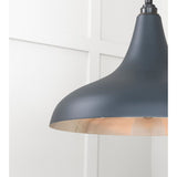 From The Anvil - Smooth Nickel Frankley Pendant in Soot | Sku. 49721SSO | Trade Door Handles.