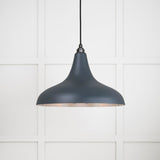 From The Anvil - Smooth Nickel Frankley Pendant in Soot | Sku. 49721SSO | Trade Door Handles.