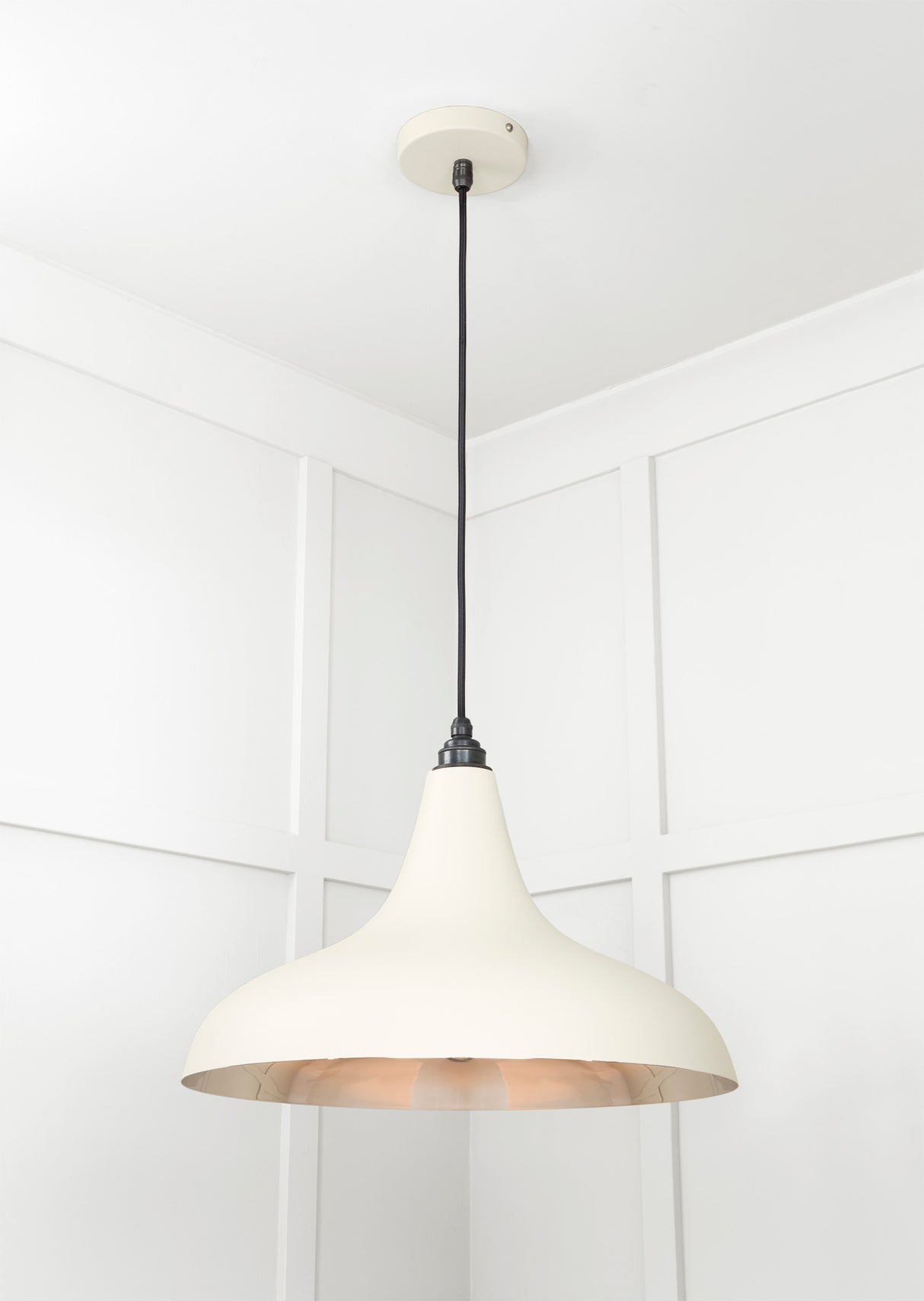 From The Anvil - Smooth Nickel Frankley Pendant in Teasel | Sku. 49721STE | Trade Door Handles.