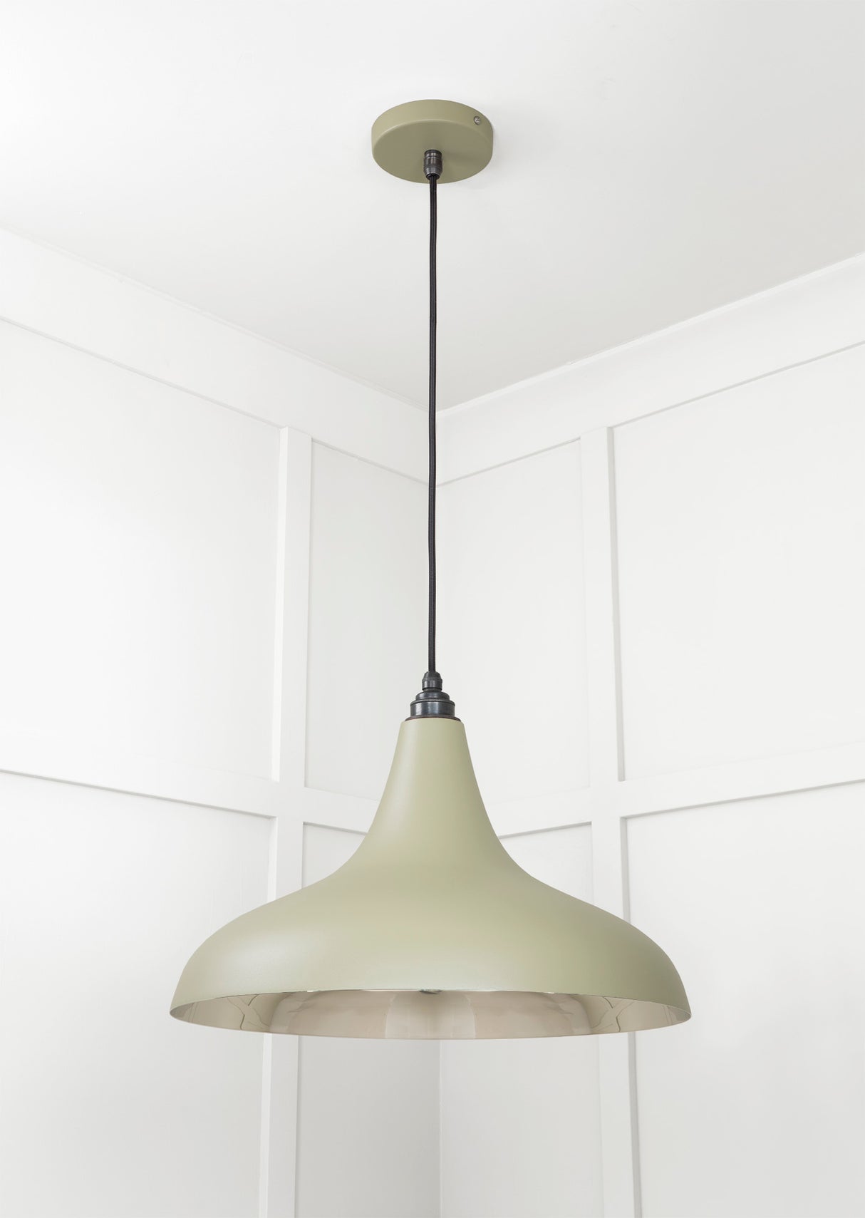 From The Anvil - Smooth Nickel Frankley Pendant in Tump | Sku. 49721STU | Trade Door Handles.