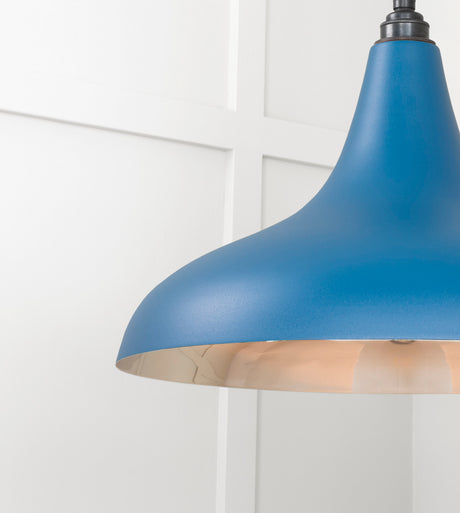 From The Anvil - Smooth Nickel Frankley Pendant in Upstream | Sku. 49721SU | Trade Door Handles.