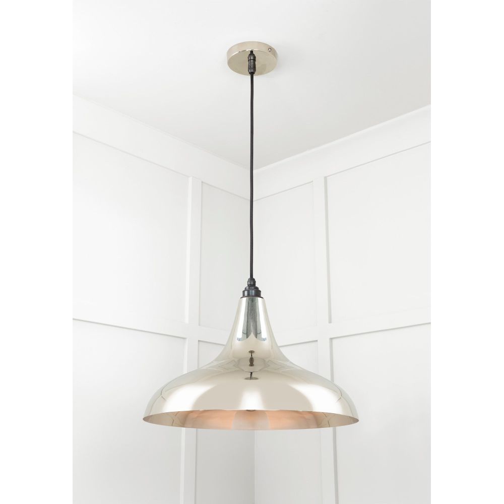 From The Anvil - Smooth Nickel Frankley Pendant | Sku. 49721 | Trade Door Handles.