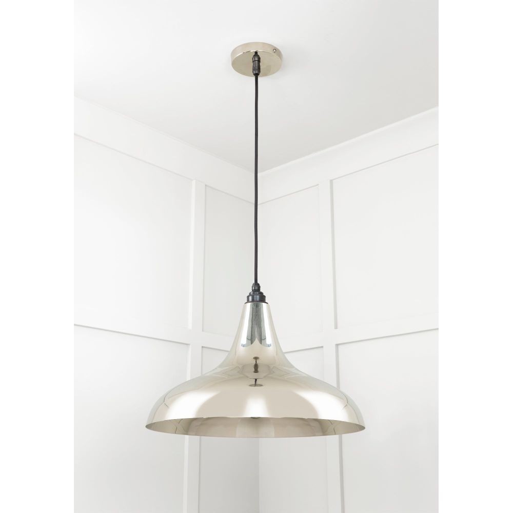 From The Anvil - Smooth Nickel Frankley Pendant | Sku. 49721 | Trade Door Handles.